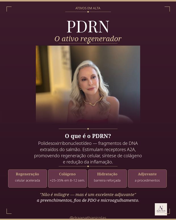 Capa do conteúdo sobre PDRN